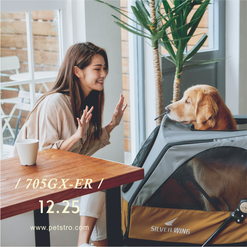 #出清特價#【沛德奧Petstro】701GC天際系列三代-寵物推車(耐重45kg)-細節圖6