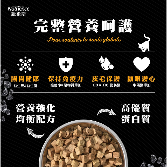 #短效特價#加拿大《紐崔斯Nutrience》黑鑽營養能量貓狗凍乾生食餐-113G-細節圖8