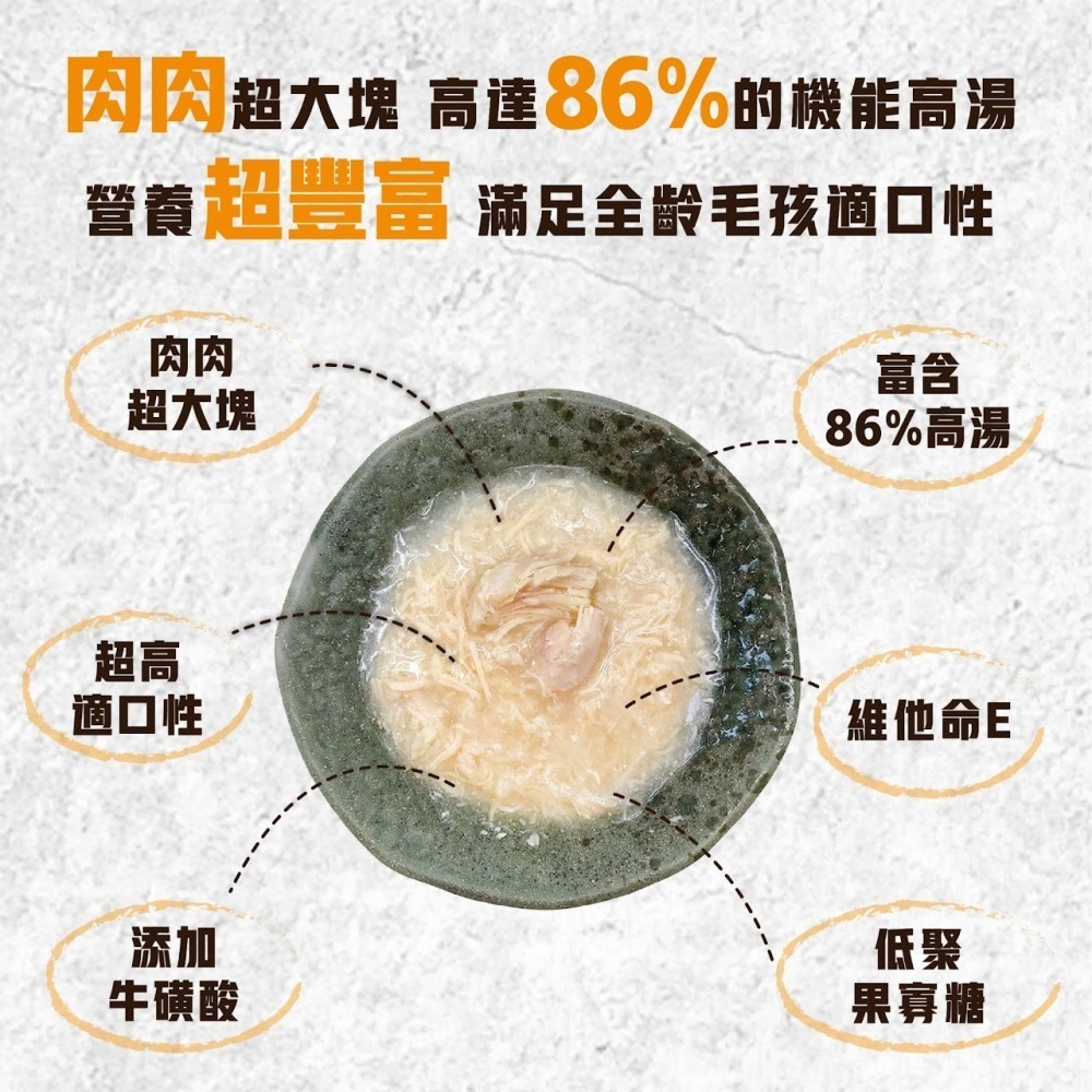 【超越巔峰】無穀貓湯罐80G-雞+吻/雞+鵪鶉蛋-細節圖4