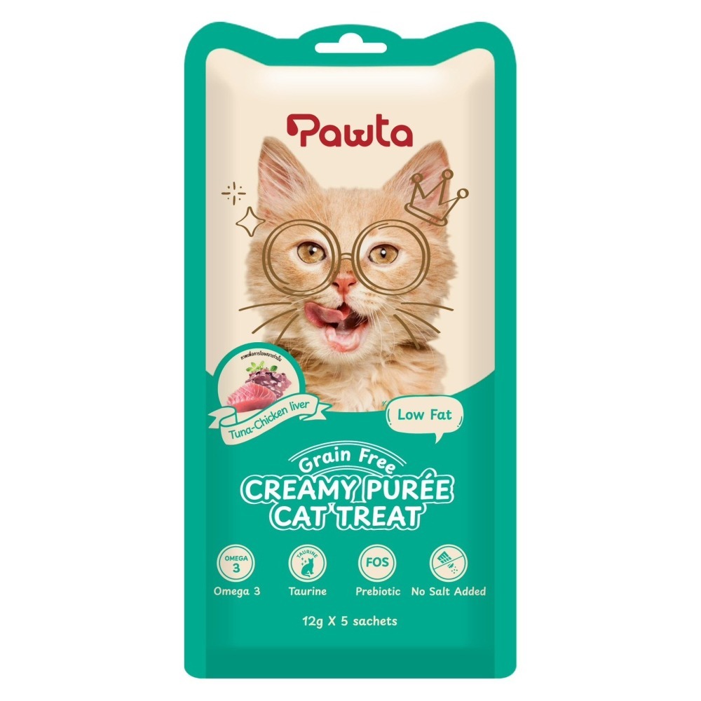 #新品特價#【Pawta波塔】貓咪低脂營養肉泥(12G*5入)-細節圖4
