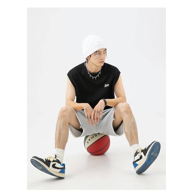 🐴 日系 華夫格 ins 情侶裝 馬甲背心 寬鬆背心 學院風 無袖背心 穿搭必備單品 透氣舒適 男女皆宜-細節圖6