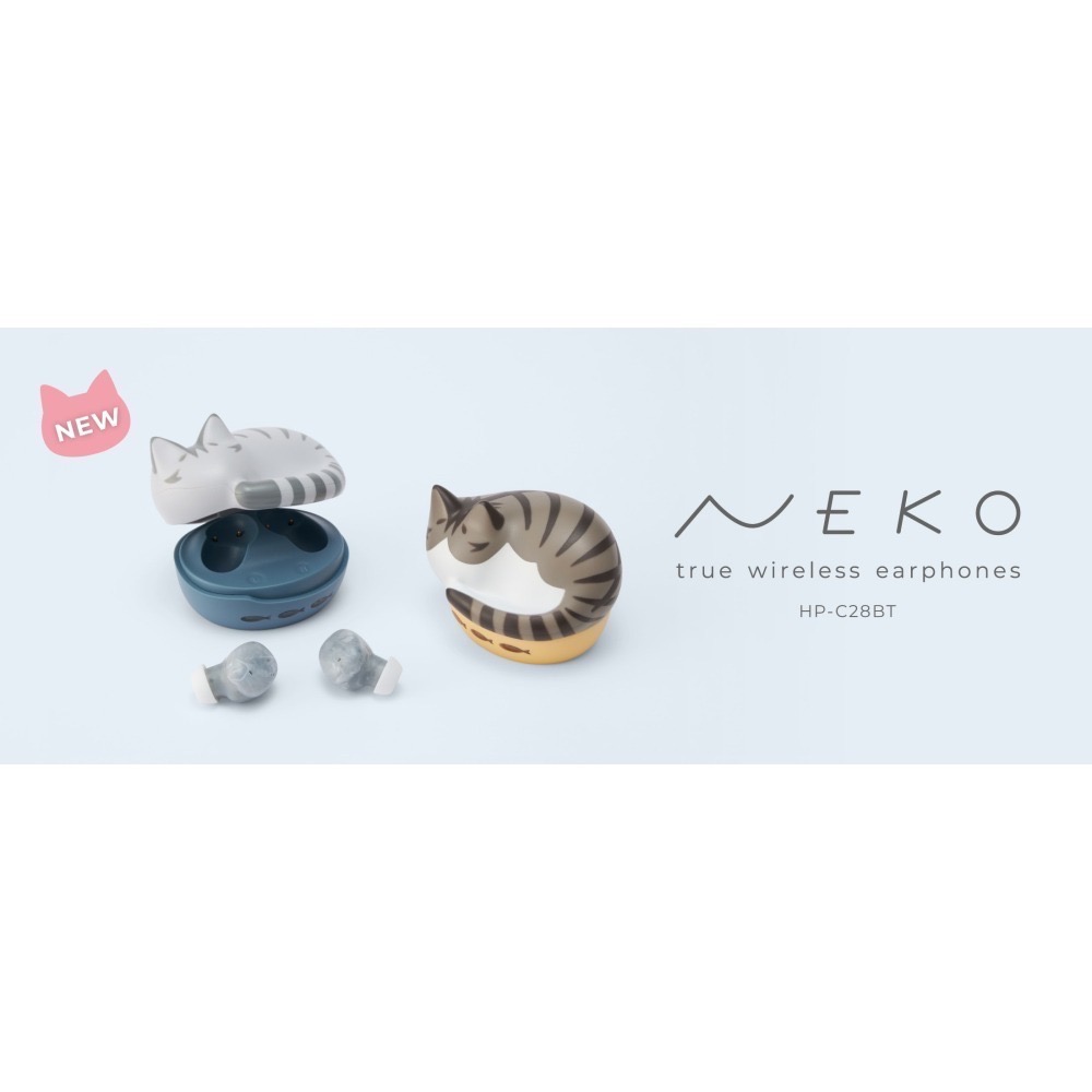 【JiBo吉寶日本代購】 現貨+預購 新色 Radius NEKO 🐱貓咪耳機 藍芽耳機⭐️貓奴必備⭐️-細節圖2
