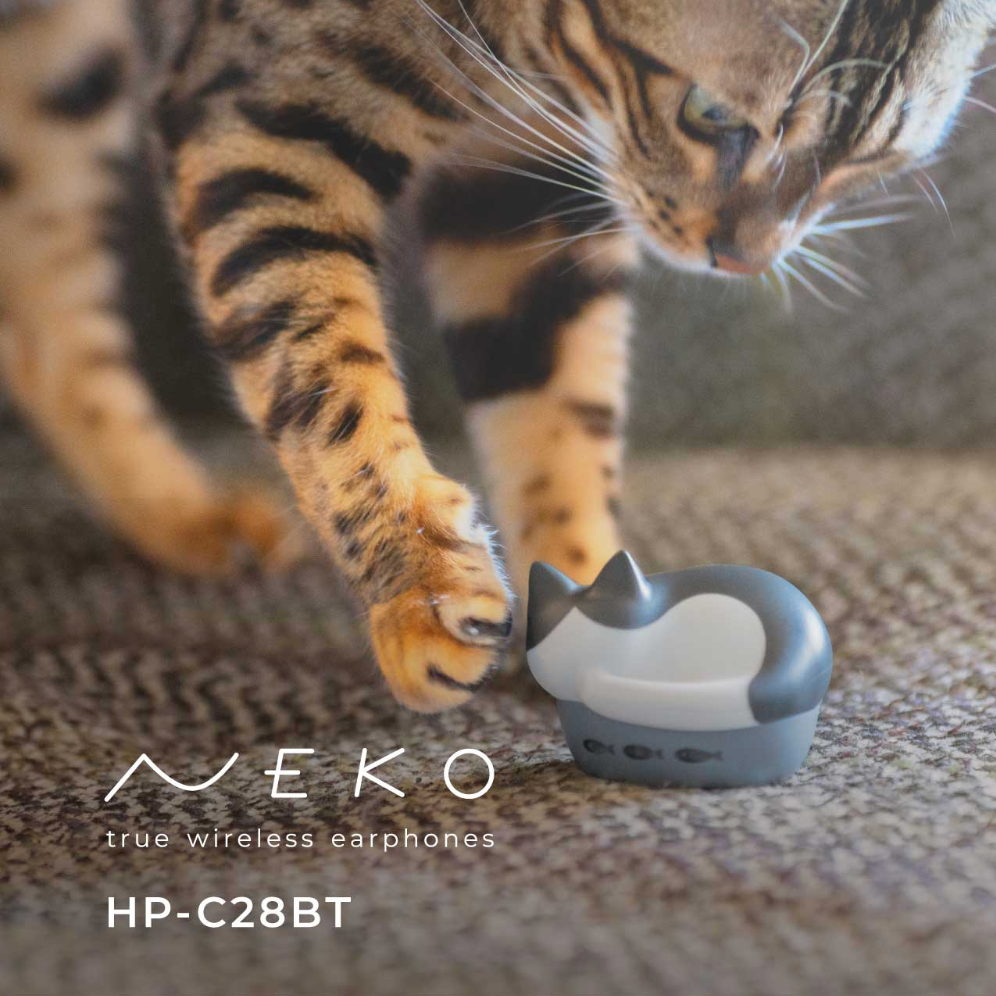 【JiBo吉寶日本代購】 現貨+預購 新色 絨毛 Radius NEKO 🐱貓咪耳機 藍芽耳機⭐️貓奴必備⭐️-細節圖9