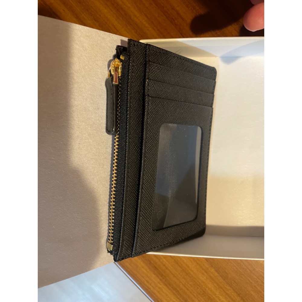 Agnes b 防刮皮夾卡片零錢包/鑰匙包 全新未使用僅拍照-細節圖2