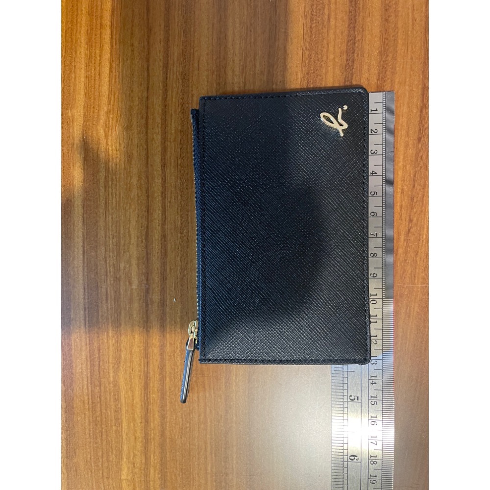 Agnes b 防刮皮夾卡片零錢包/鑰匙包 全新未使用僅拍照-細節圖4