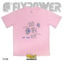 【羽拍王】FLYPOWER 吸濕排汗休閒服~羽球衣(F-110)-規格圖2