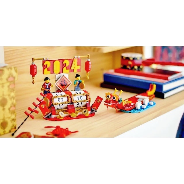 $$寶珠式會社$$💥現貨💥40678 新年桌曆 lego 樂高-細節圖4
