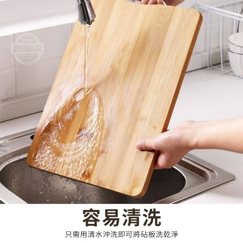 可掛式方型加厚木質砧板-細節圖3