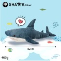 鯊魚娃娃 100公分 娃娃 抱枕 抱枕娃娃 鯊魚抱枕 長條抱枕 靠墊 睡覺抱枕 抱枕靠墊 動物抱枕 大抱枕-規格圖9