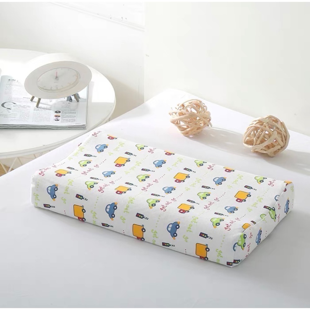 🌳天然乳膠  🍭兒童枕 👼🏻讓孩子🚫告別塵蟎🚫  ❤️呵護寶貝頸椎❤️-規格圖7