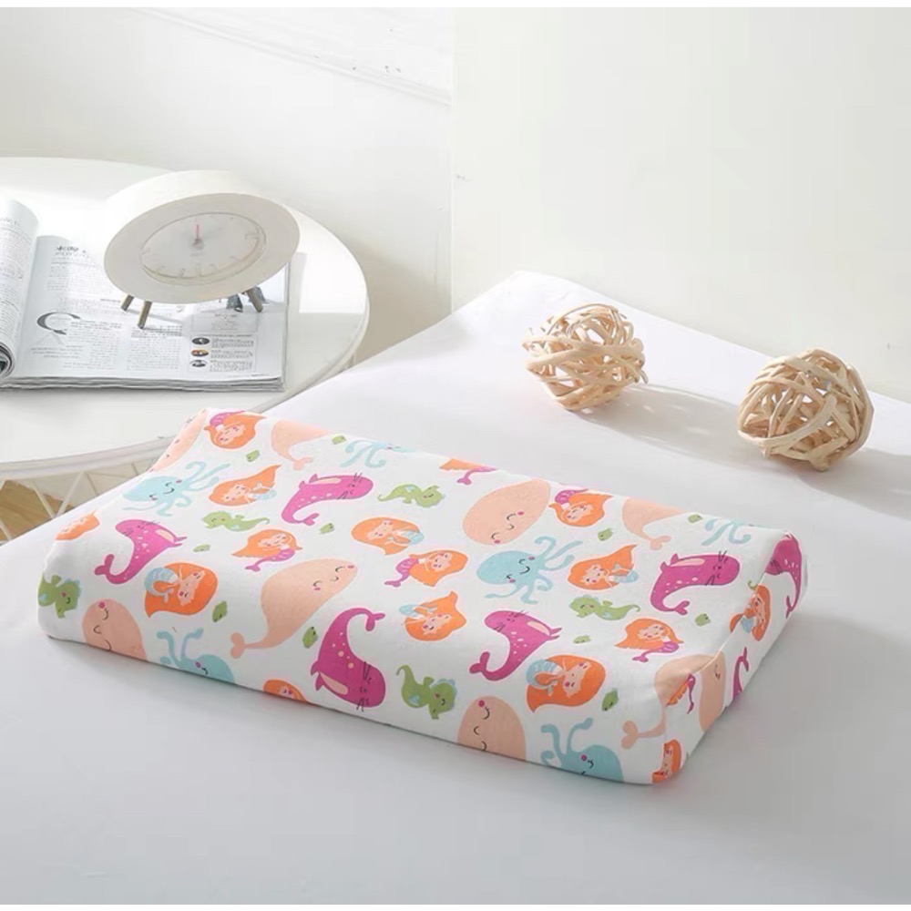 🌳天然乳膠  🍭兒童枕 👼🏻讓孩子🚫告別塵蟎🚫  ❤️呵護寶貝頸椎❤️-規格圖7