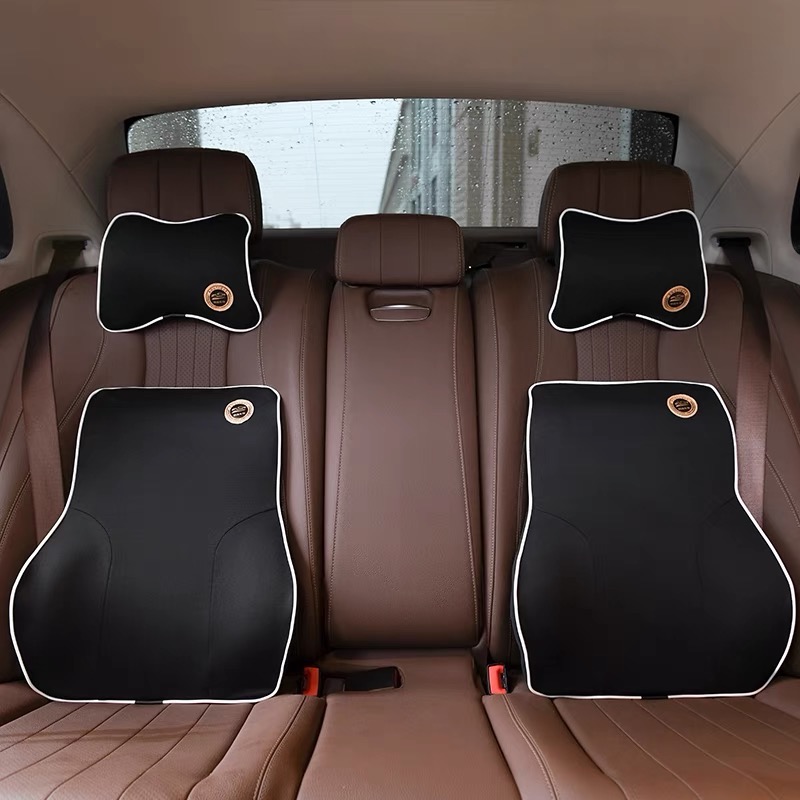 ‼️買1送1‼️靠墊組❣️開車🚗再也不累了🚘開車必備汽車腰靠 頸枕 腰墊  頭枕 汽車用品-細節圖3