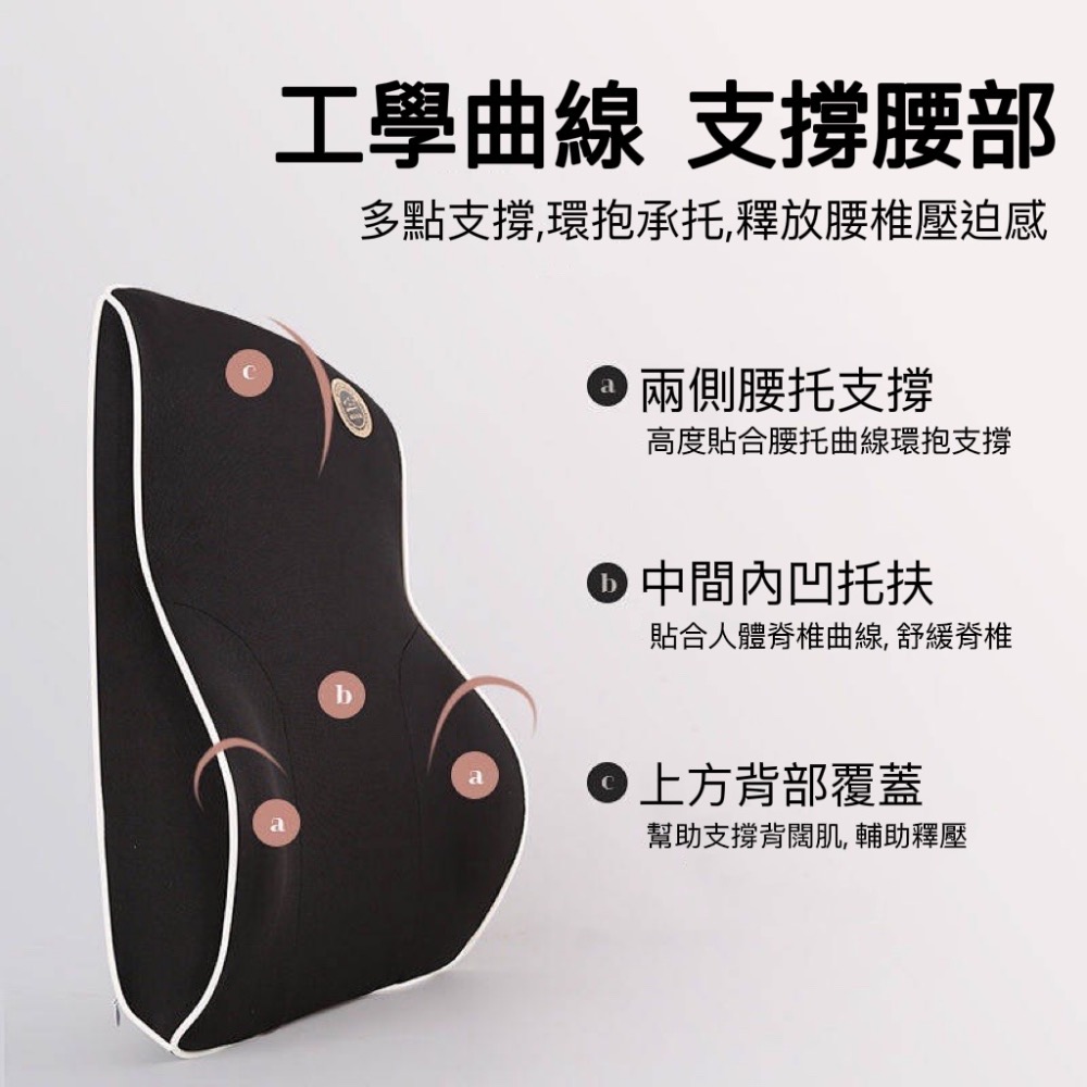 ‼️買1送1‼️靠墊組❣️開車🚗再也不累了🚘開車必備汽車腰靠 頸枕 腰墊  頭枕 汽車用品-細節圖5