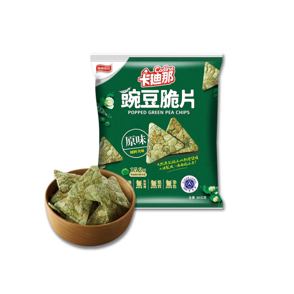 卡迪那豌豆脆片 80g