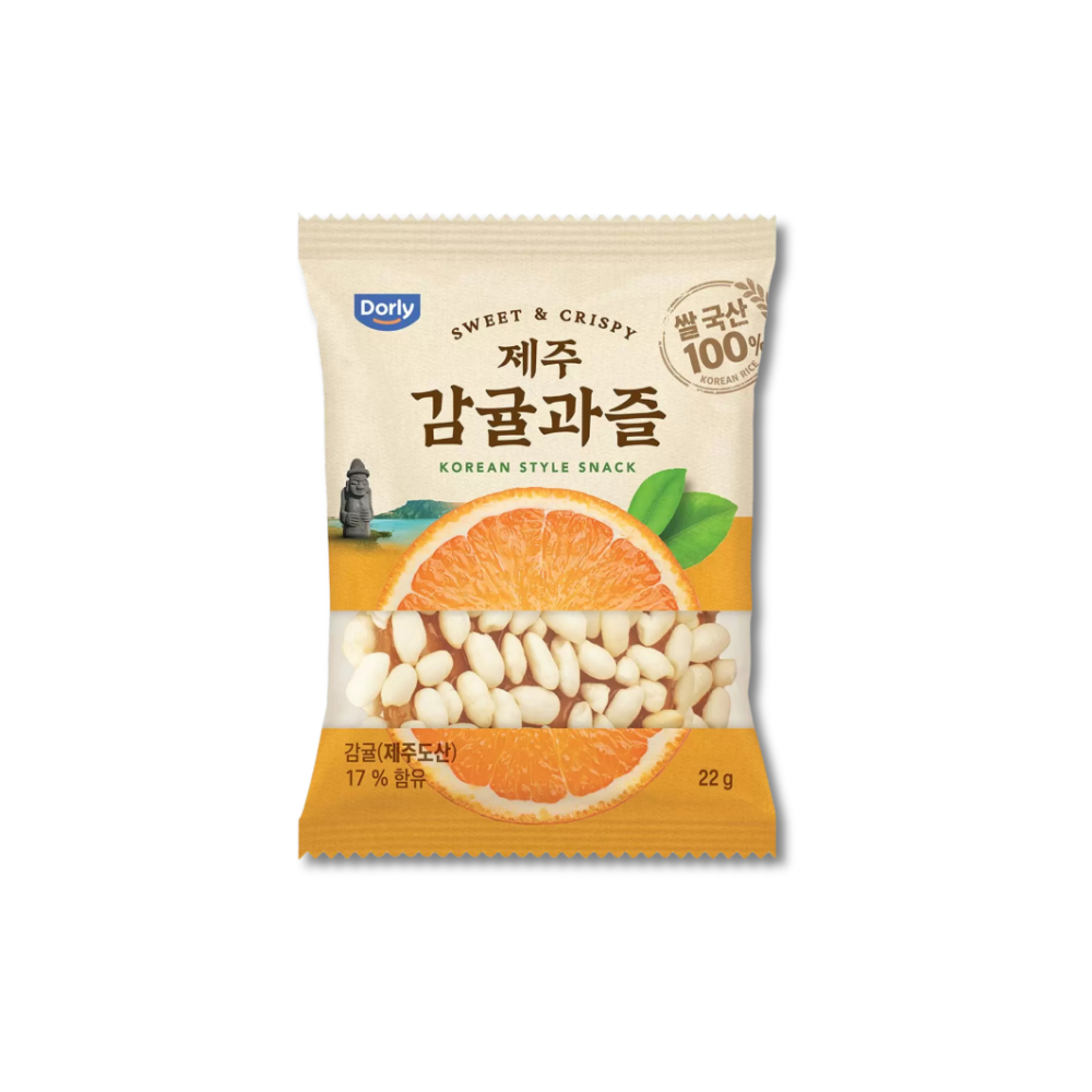 Dorly 濟州橘香米餅 22公克-規格圖1