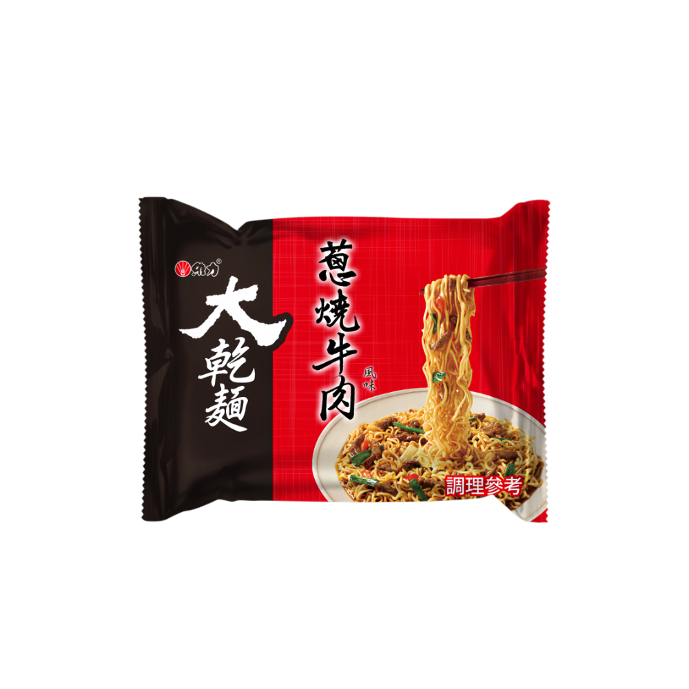 維力 大乾麵系列｜蔥燒牛肉、紅油擔擔、地獄辣椒-規格圖1