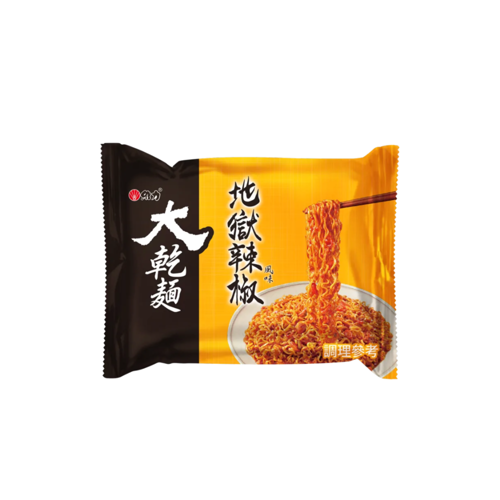 維力 大乾麵系列｜蔥燒牛肉、紅油擔擔、地獄辣椒-規格圖1