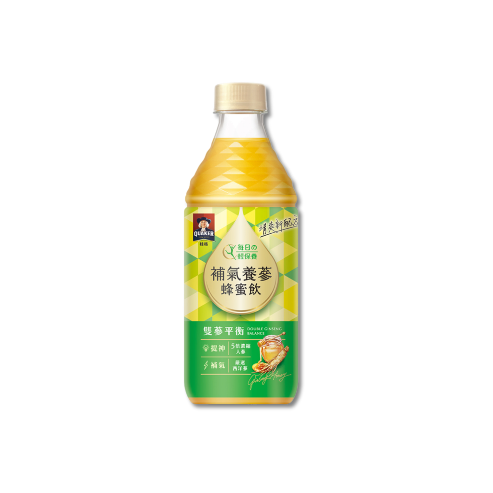 桂格 健康機能飲｜白柚檸檬飲•膠原莓果飲•補氣養蔘蜂蜜飲 450ml-規格圖2