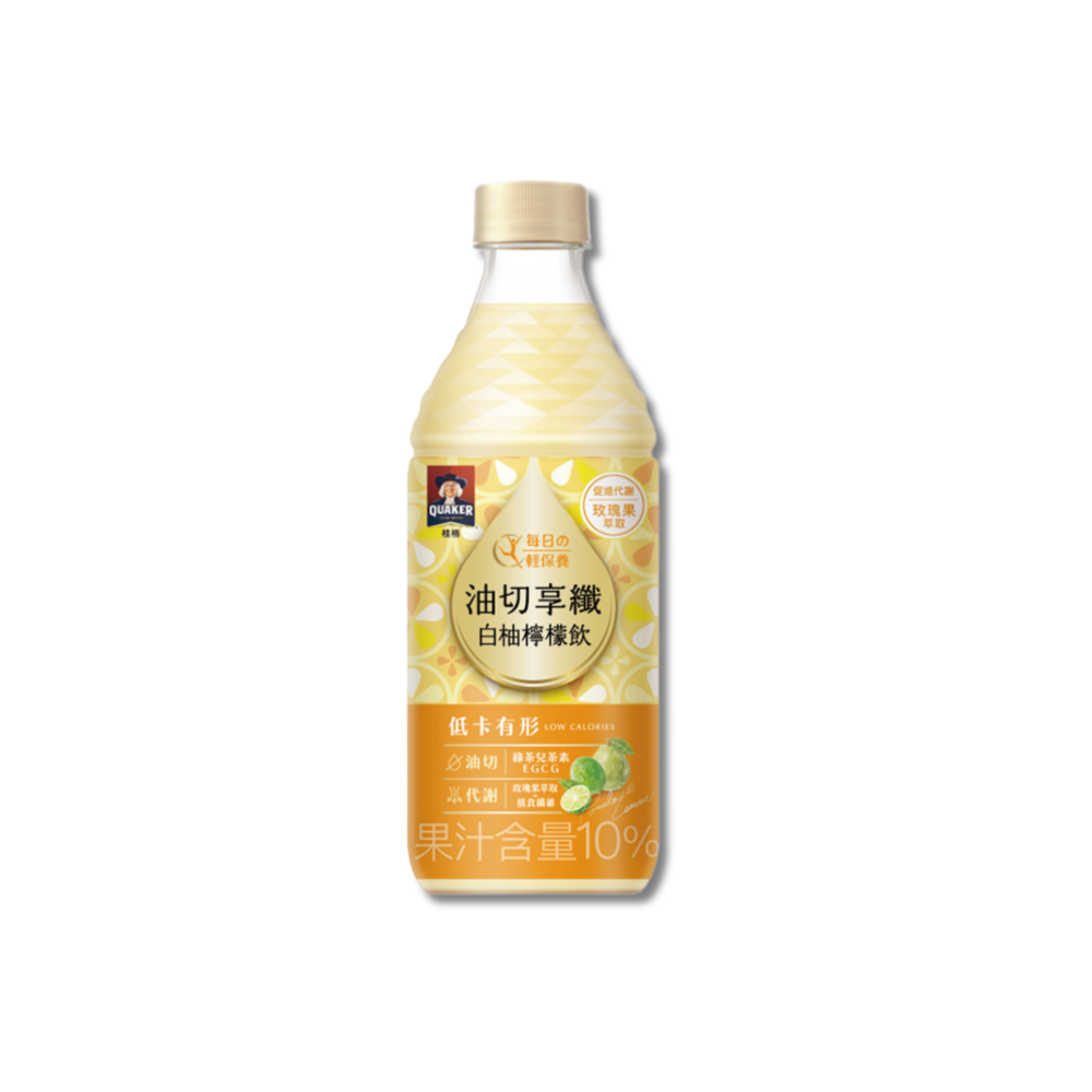 桂格 油切享纖檸檬飲 450ml