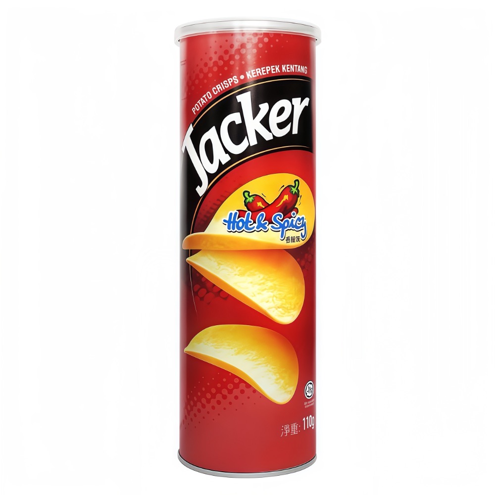 傑可洋芋片 原味 起司 香辣 炭烤 麻辣火鍋 墨西哥辣醬 酸奶洋蔥 110g-規格圖1