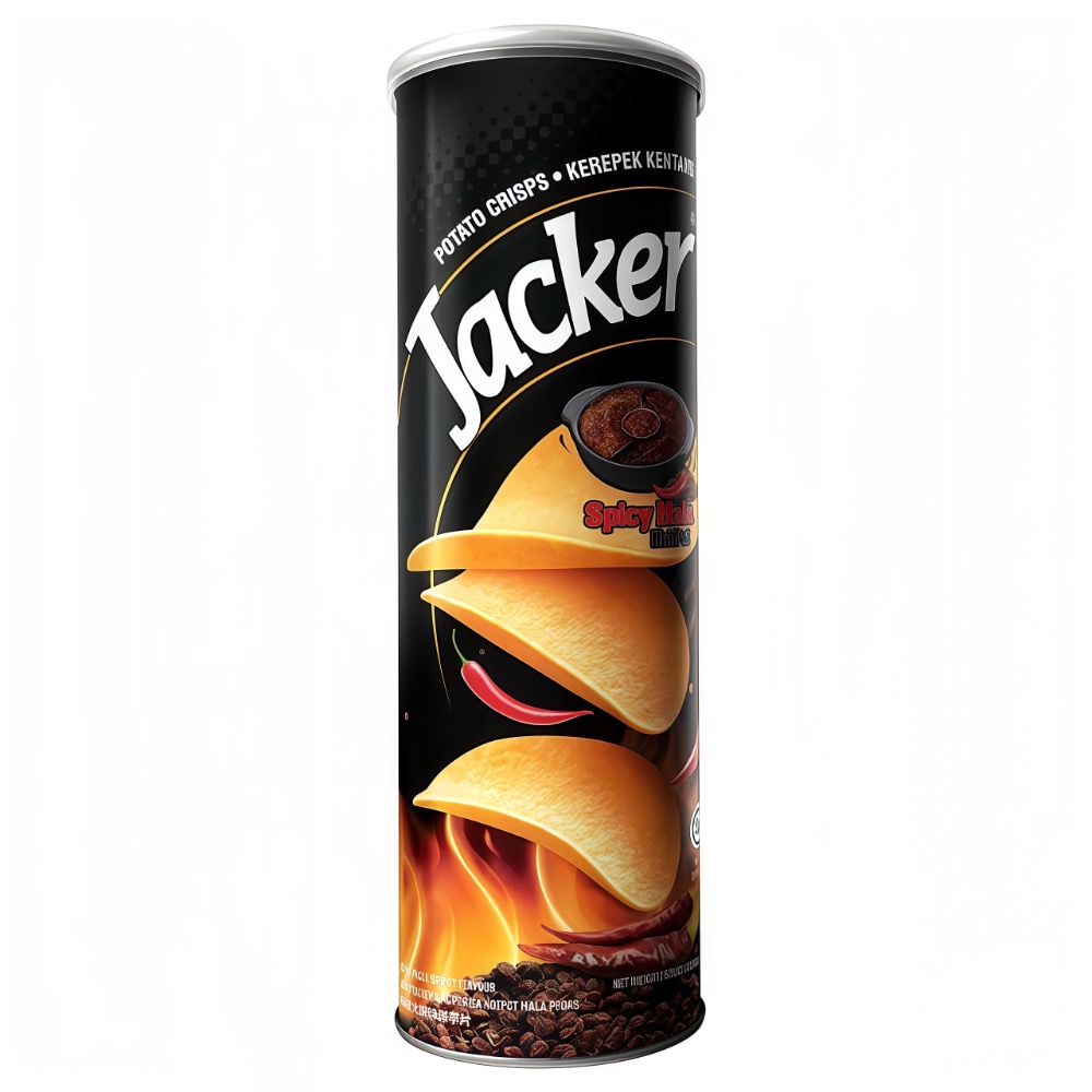 傑可洋芋片 原味 起司 香辣 炭烤 麻辣火鍋 墨西哥辣醬 酸奶洋蔥 110g-規格圖1