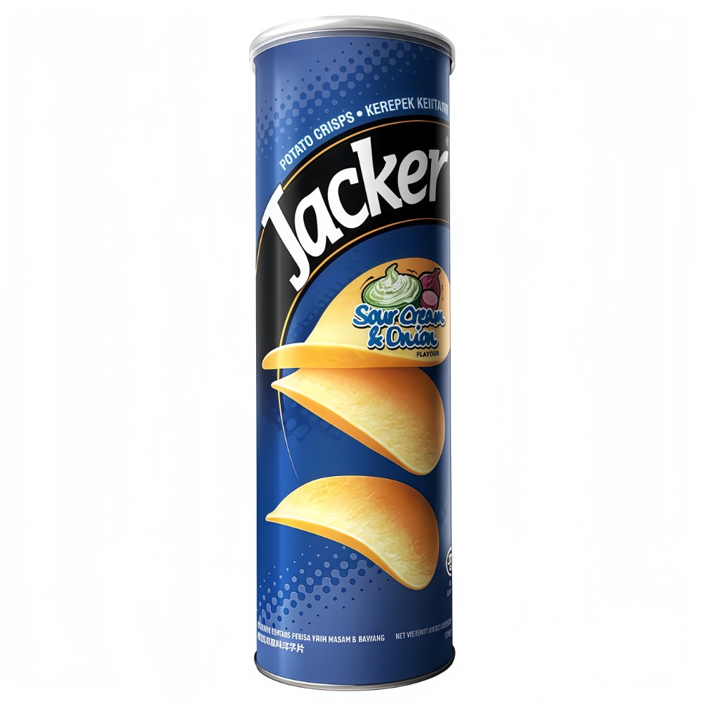 傑可洋芋片｜酸奶洋蔥 110g/罐