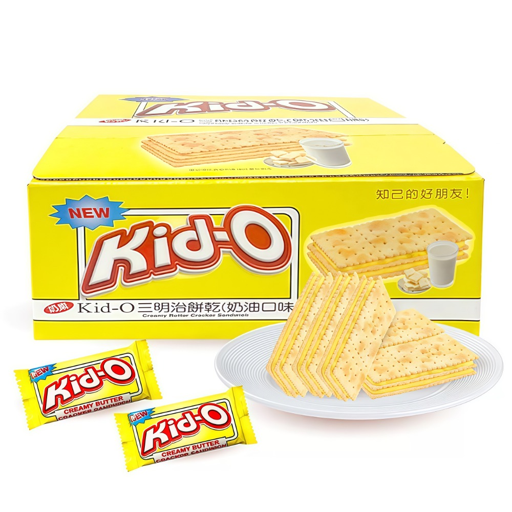 Kid-O 奶油夾心三明治餅乾 整盒 1530g