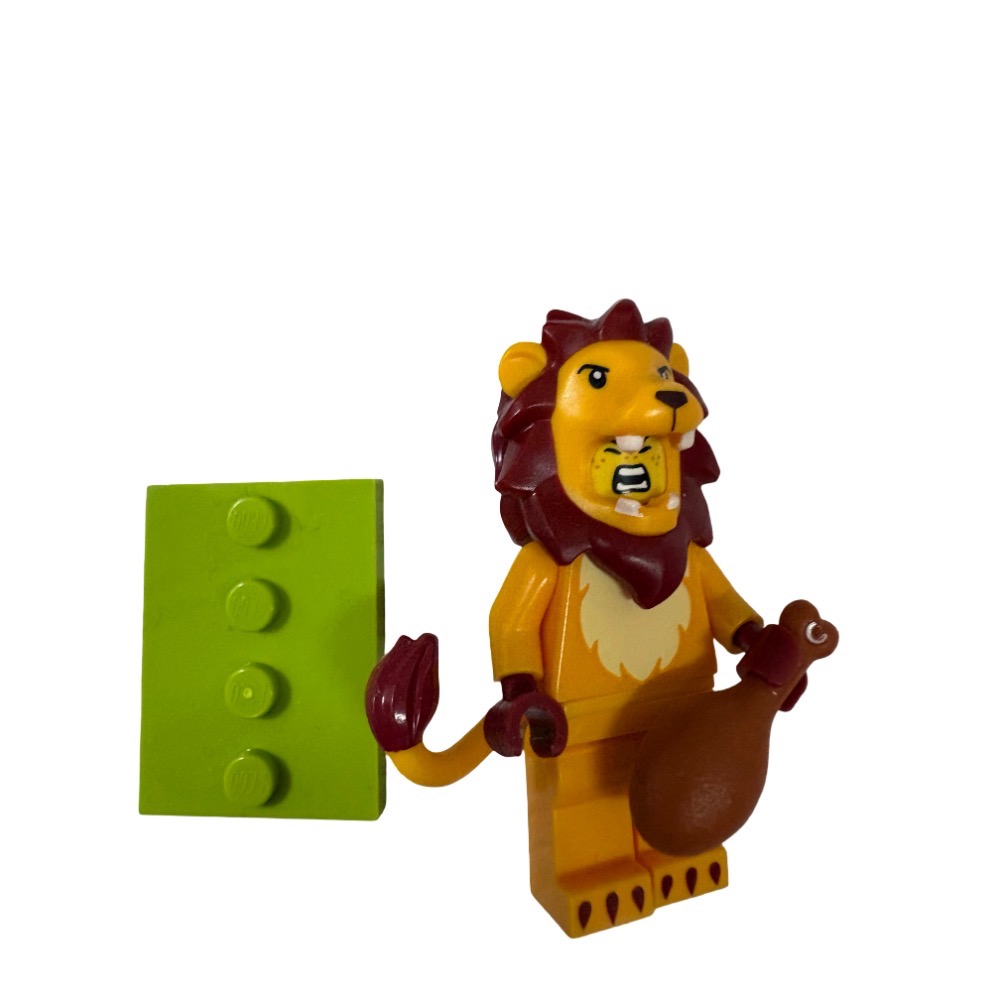 新樂高人偶 71051，獅子人偶，-細節圖2