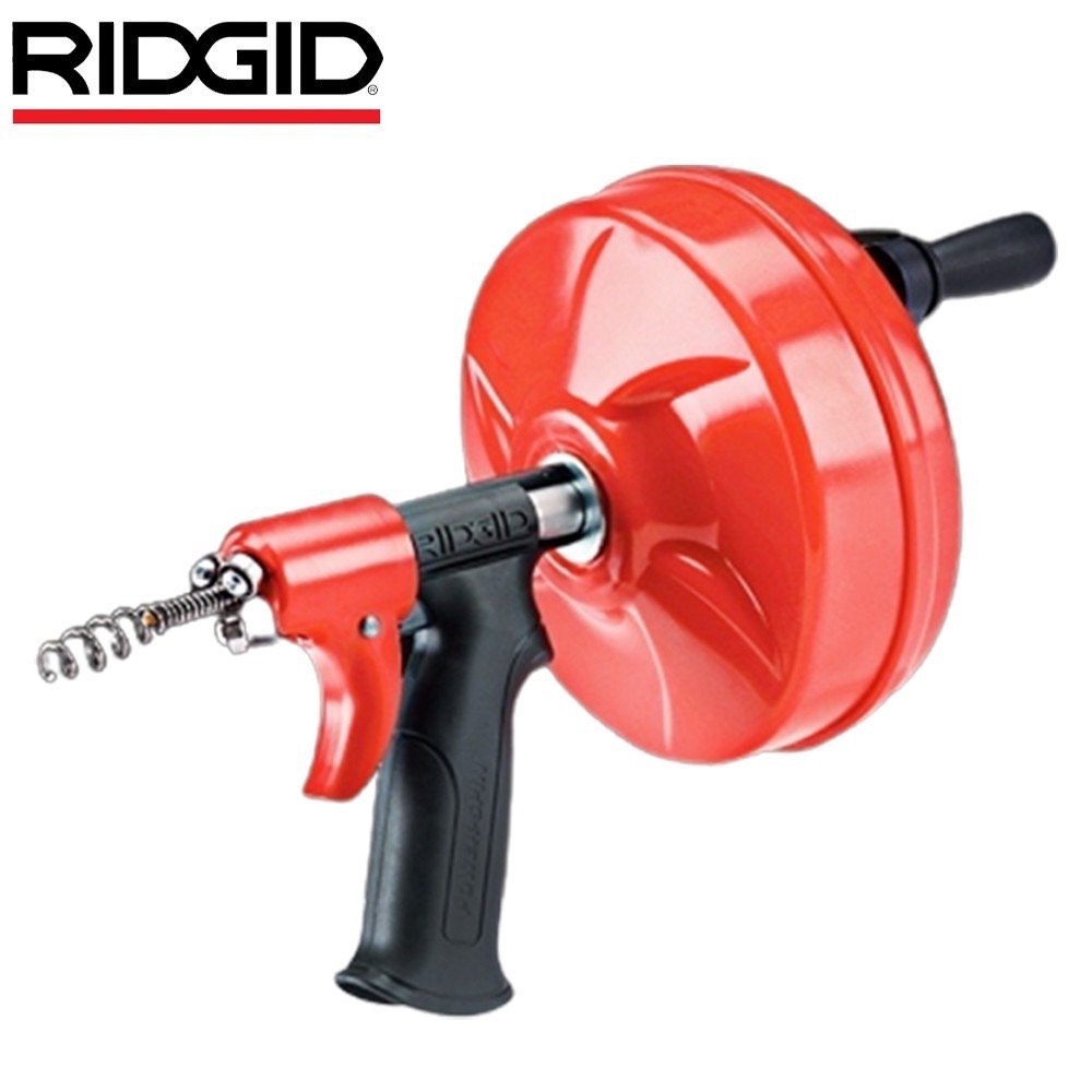 【RIDGID里奇】 電鑽 / 手提兩用通管機 R3 管道疏通 排水管堵塞 水管清潔 水管阻塞 疏通夾 通管器-細節圖2
