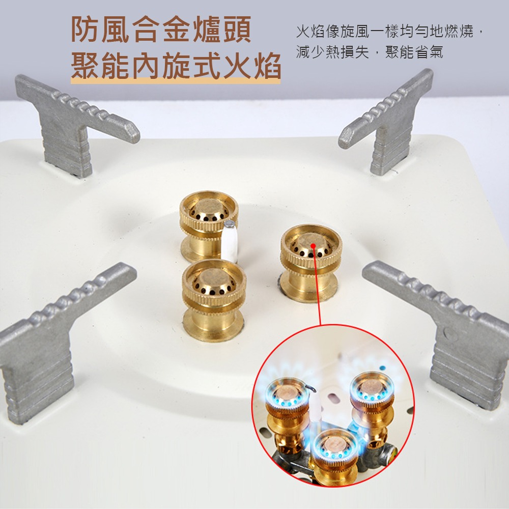 【卡式爐】一體式 戶外 卡式爐 便攜防風 大火燃氣爐 聚會露營爐具 一爐多用 贈手提箱-細節圖5