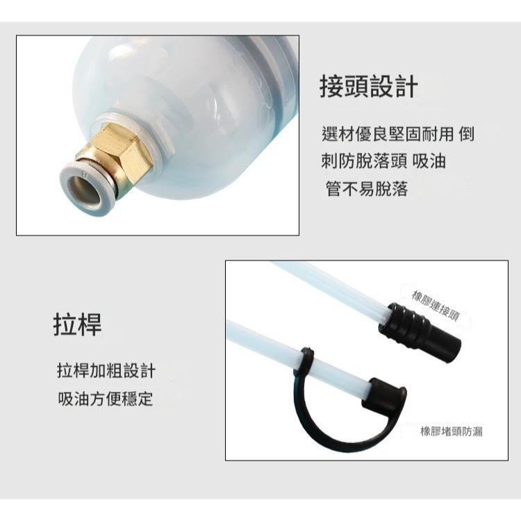 【針筒型抽油】500ml 刻度顯示 手動抽油器 煞車油抽油 齒輪油注油器 針筒型抽油 真空抽油-細節圖5