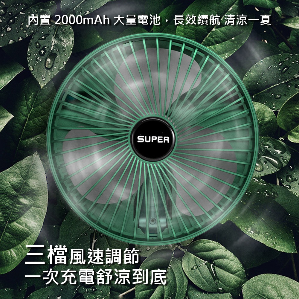 【桌面風扇】伸縮摺疊桌面小風扇 便攜式小風扇 伸縮台扇 USB摺疊風扇-細節圖3