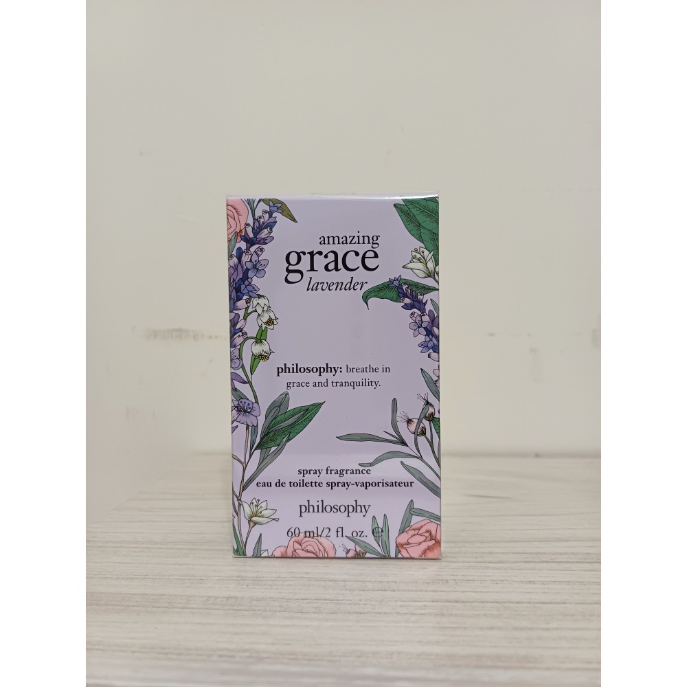 philosophy肌膚哲理 amazing grace 驚喜優雅薰衣草淡香水60ml-細節圖3