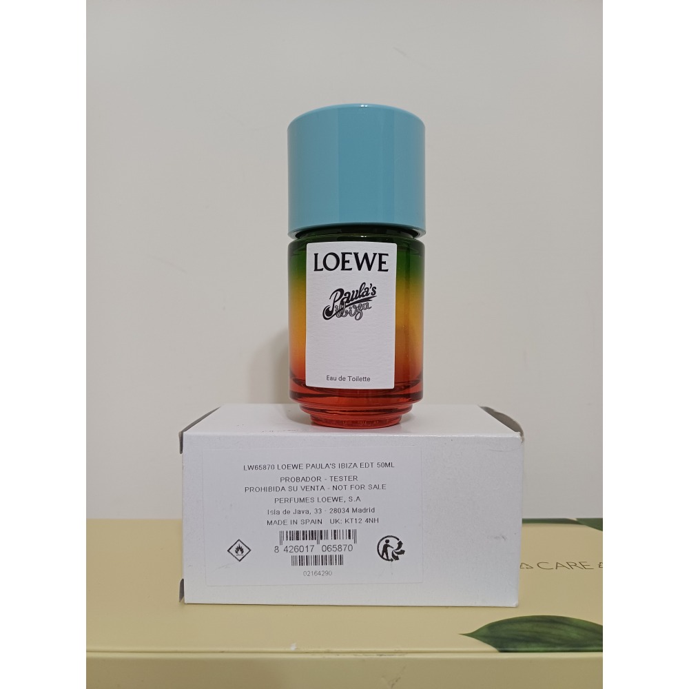 LOEWE Paula＇s Ibiza 伊維薩島的海濱假日中性淡香水 50ml Tester-細節圖3