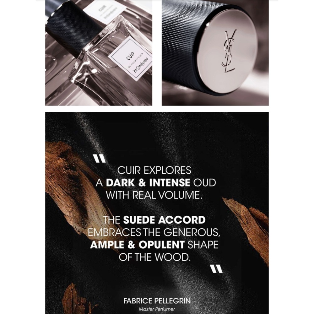 YSL 時尚訂製香水-黑色皮衣 125ml -tester-細節圖2