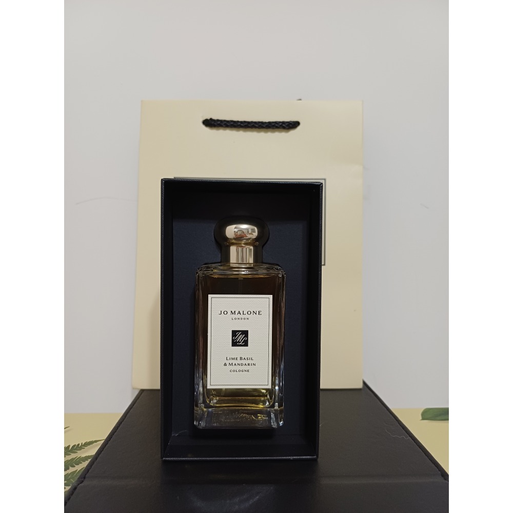 Jo Malone 青檸羅勒與柑橘古龍水 100ml 手繪花盒限量版-附提袋-細節圖4
