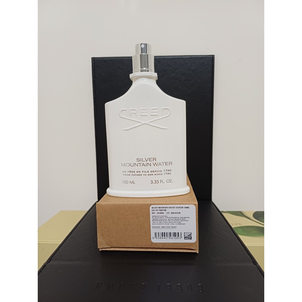 CREED 克雷德  SILVER MOUNTAIN WATER 銀色山泉淡香精 100ml-TESTER-細節圖3