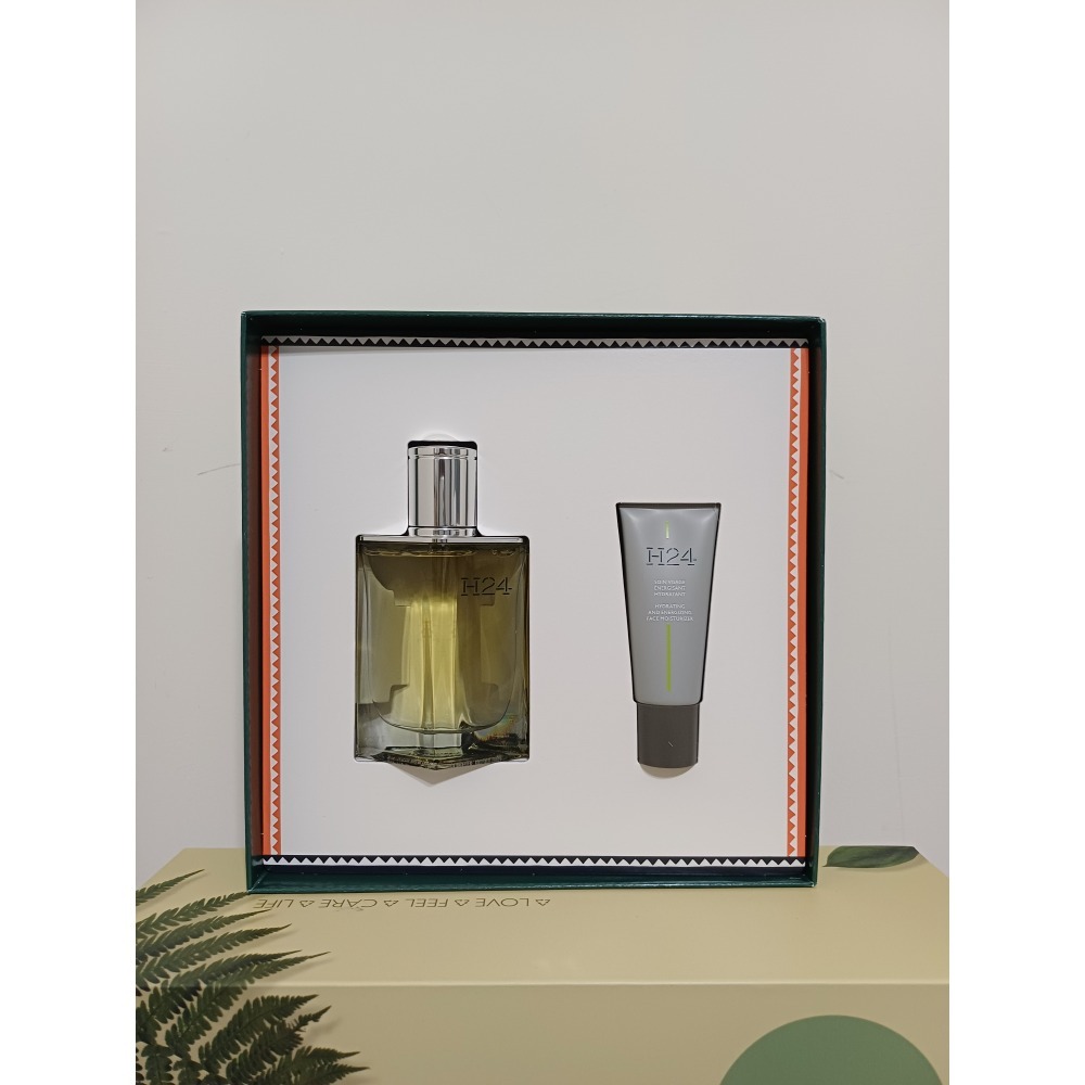HERMES 愛馬仕H24香氛禮盒(淡香精50ml+活力面霜20ml)-細節圖4