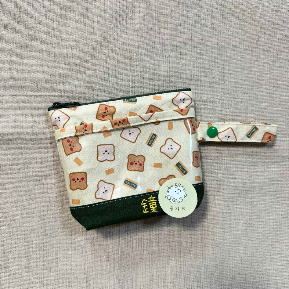 剪線頭手作｜刺繡托藥袋 客製化繡名字 客製化選布-細節圖3