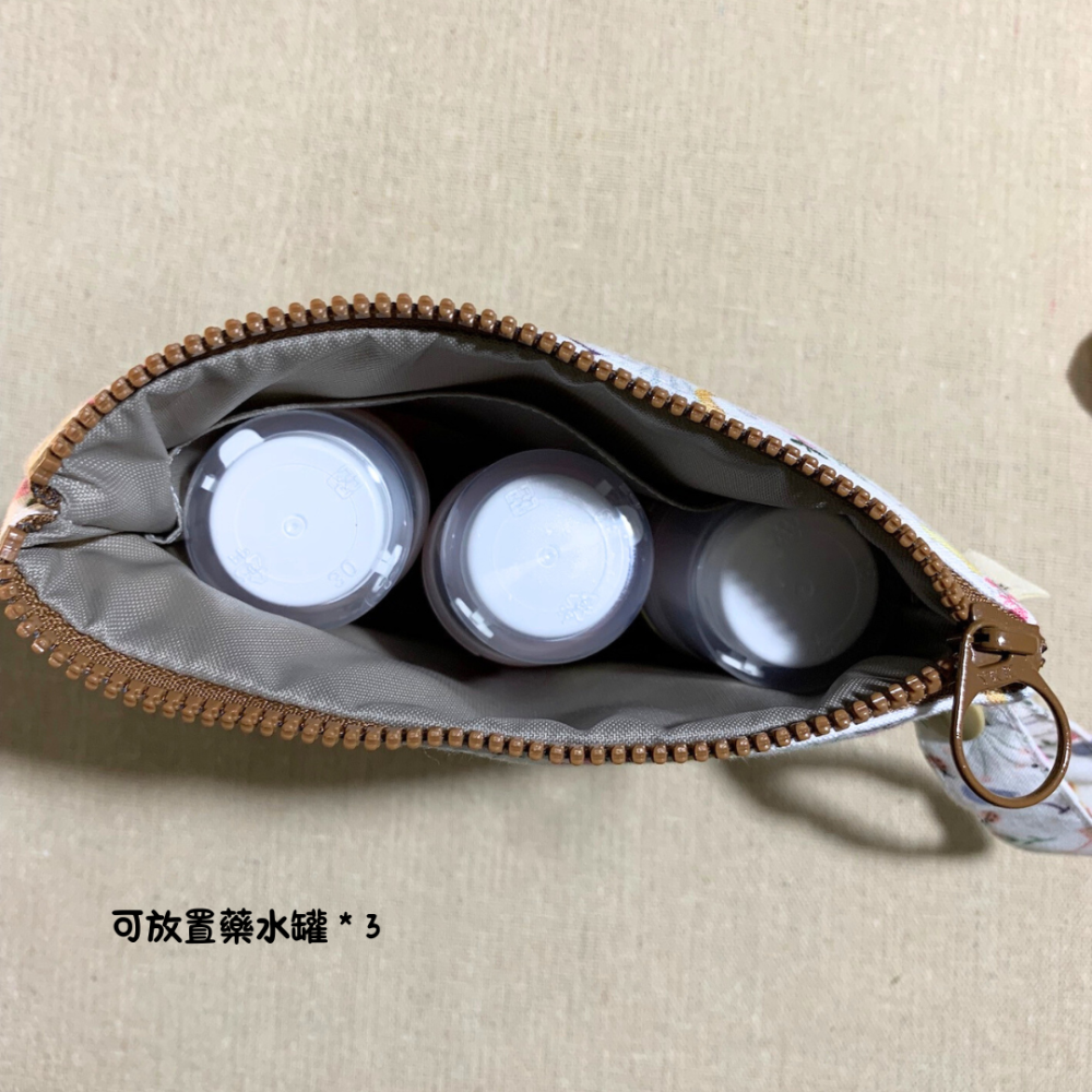 剪線頭手作｜刺繡托藥袋 客製化繡名字 客製化選布-細節圖5