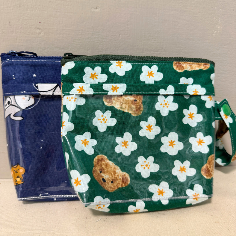 剪線頭手作｜托藥袋 幼兒園必備托藥袋-細節圖2