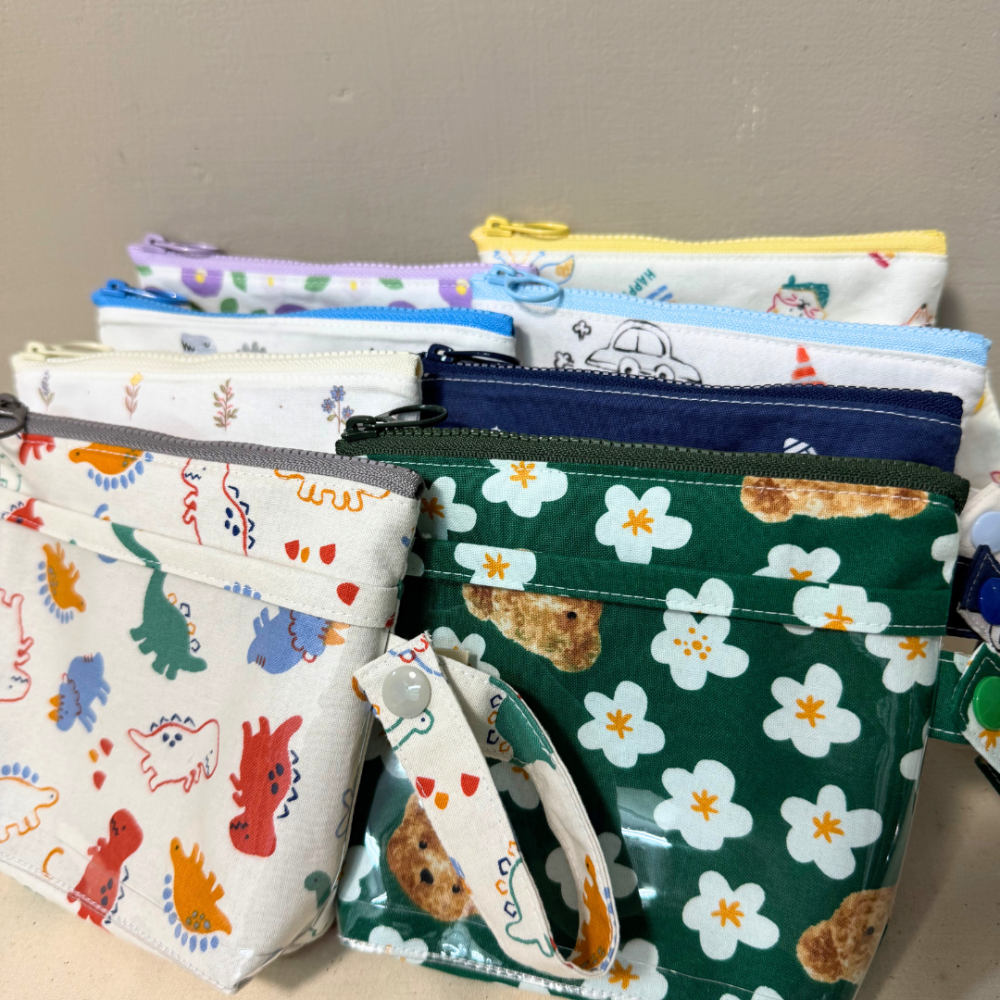 剪線頭手作｜托藥袋 幼兒園必備托藥袋-細節圖4