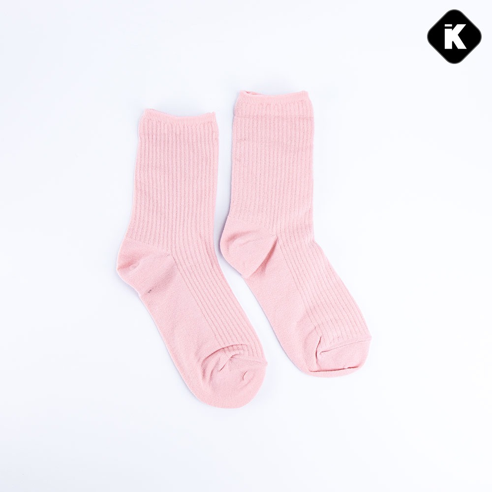 韓國襪子 螢光色中筒襪-細節圖3