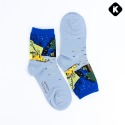 韓國襪子 世界名畫中筒襪-規格圖4