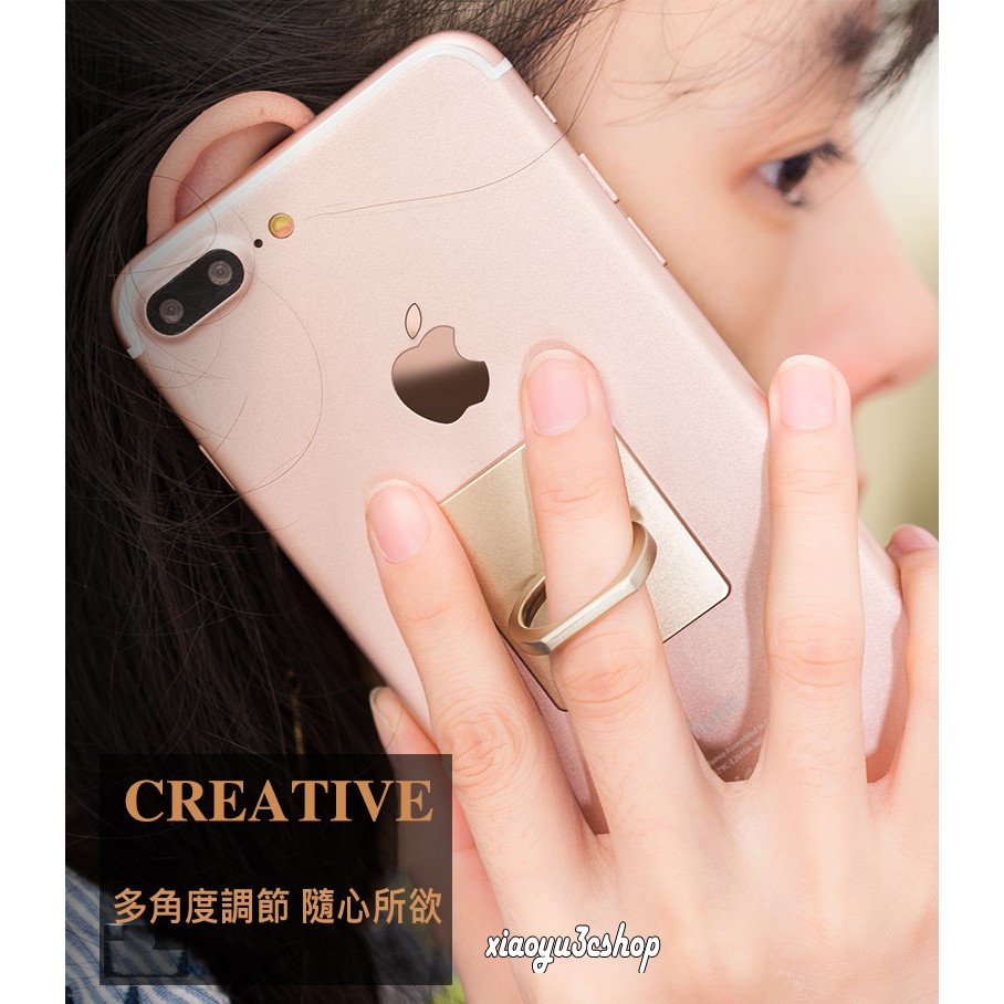 小貓 方形 指環支架 黏貼式 桌上 可立式 手機支架 手機架 指環扣 禮品-細節圖6