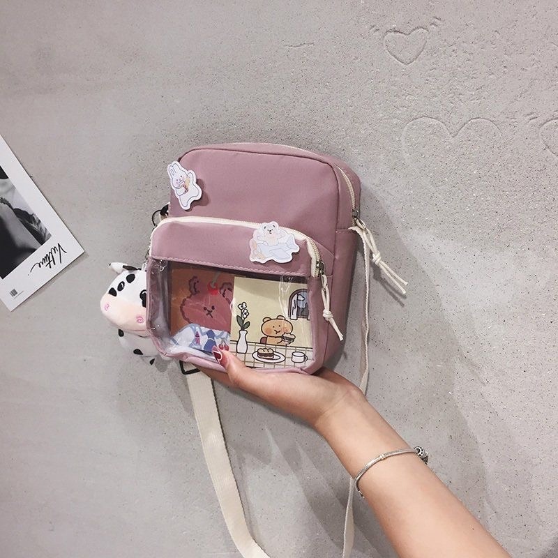 可愛少女感學生布包新款韓版百搭書包-細節圖4