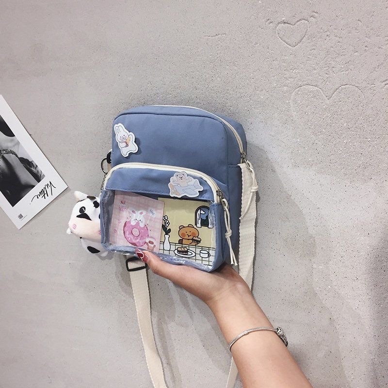 可愛少女感學生布包新款韓版百搭書包-細節圖7