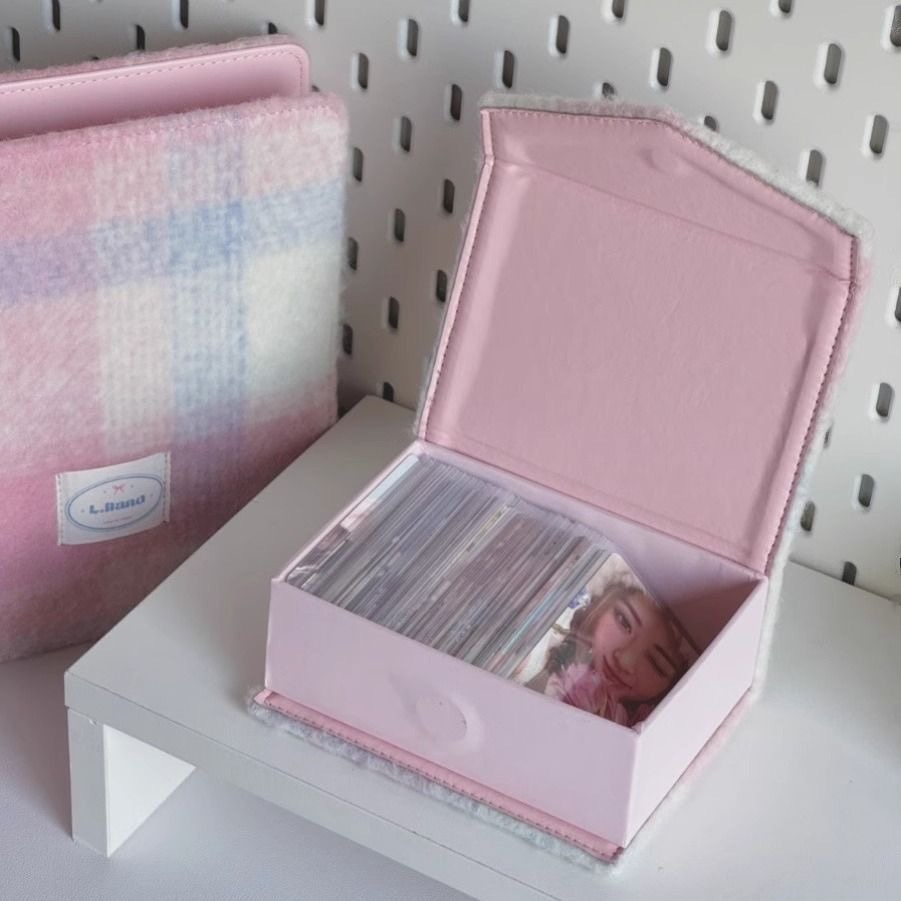 現貨自由島原創溫柔簡約卡盒收納盒-細節圖2