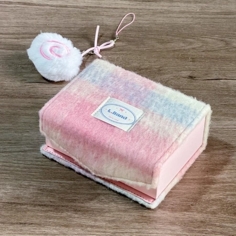 現貨自由島原創溫柔簡約卡盒收納盒-細節圖3