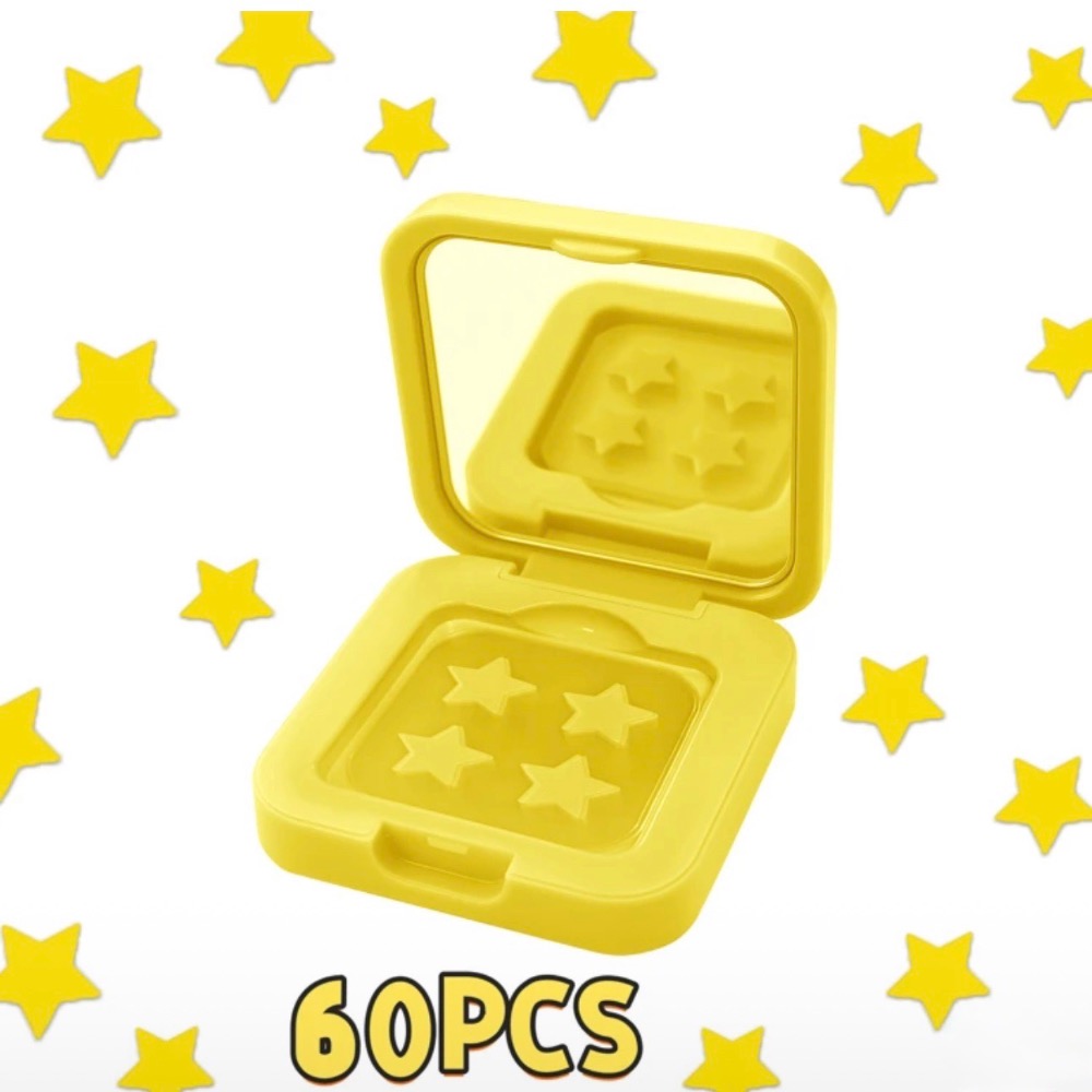 星星防水痘痘貼盒裝60入-規格圖1